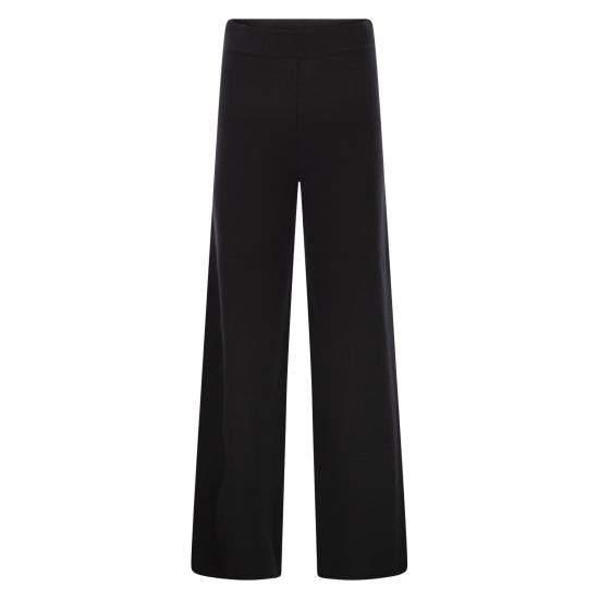 25FW 막스마라 스튜디오 스트레이트 팬츠 2526336012600 BLACK