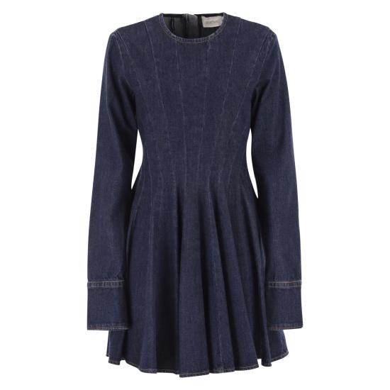 25FW 스포트막스 미디 원피스 2522226222600 BLUE