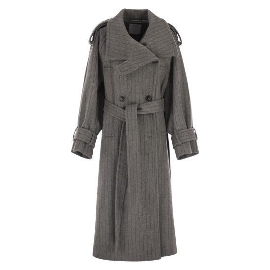 25FW 스포트막스 AROLD 아롤드 버진울 코트 2522016033600 GREY