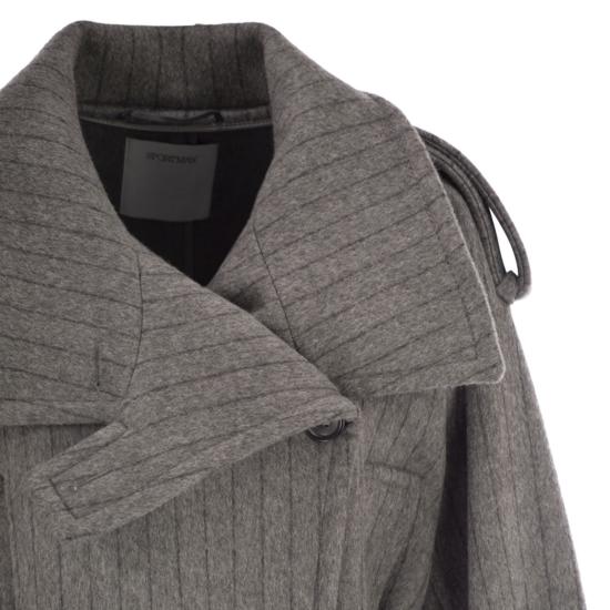 25FW 스포트막스 AROLD 아롤드 버진울 코트 2522016033600 GREY - SPORTMAX