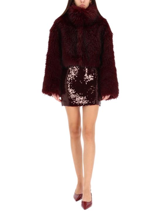 25FW 로테이트 바이 크리스텐슨 트렌치 코트 1146862734 BCR20032734 BORDEAUX - ROTATE BY BIRGERCHRISTENSEN