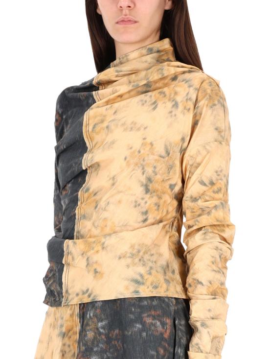 25FW 가니 긴팔 티셔츠 W1021 999 MULTICOLOUR - GANNI