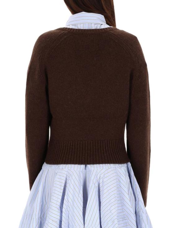 25FW 가니 스웨터 K2614 869 BROWN - GANNI