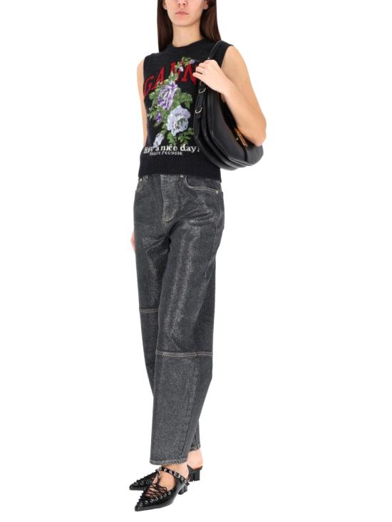 25FW 가니 베스트 K2596 252 CHARCOAL - GANNI