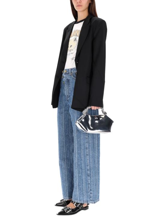 25FW 가니 탑 T4336 151 WHITE - GANNI