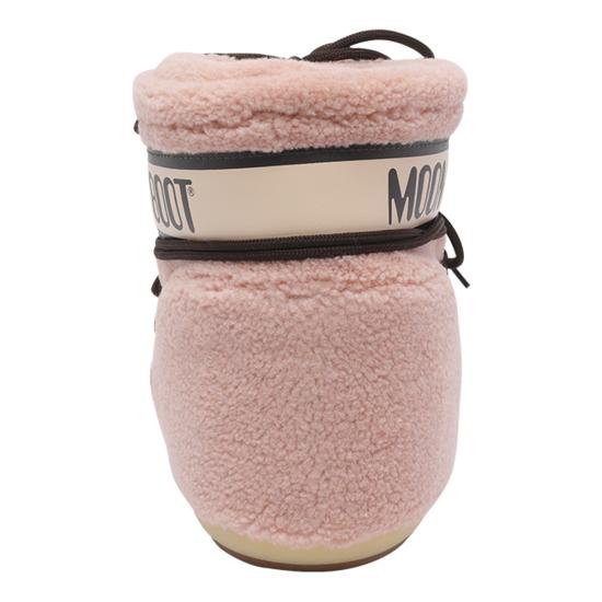 25FW 문부츠 아이콘 로우 플리스 부츠 1409700 J001 Pink - MOON BOOT