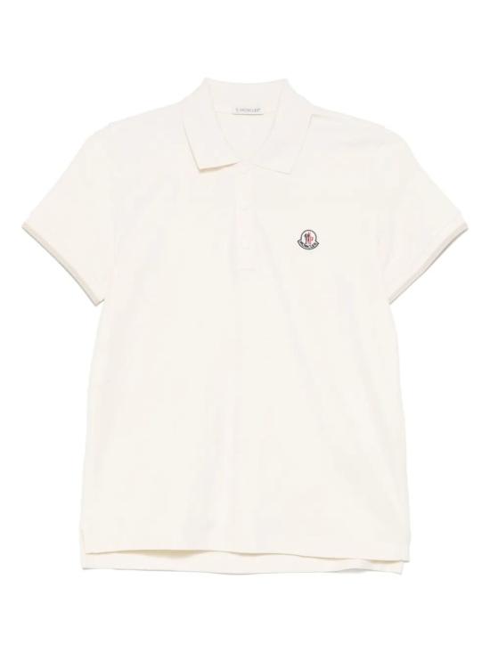 25FW 몽클레어 폴로 티셔츠 K20938A00004 84720 034 BIANCO