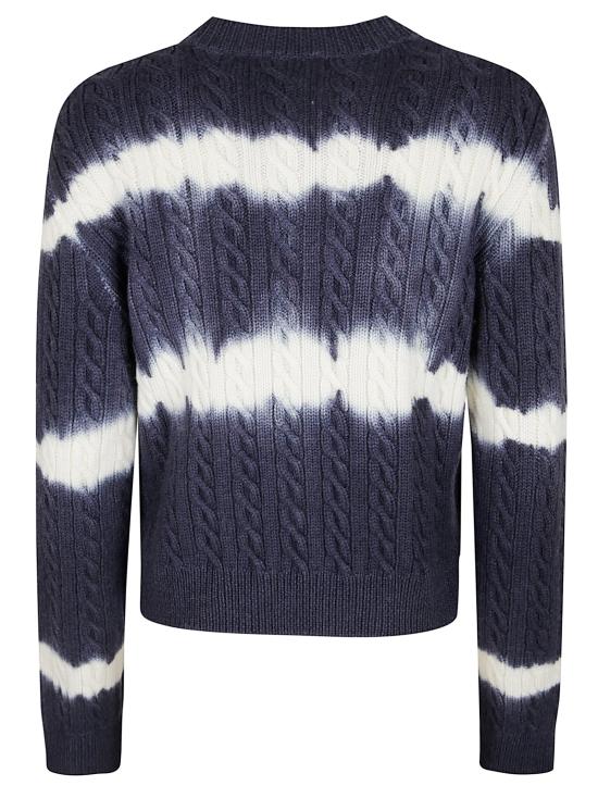 25FW 오프화이트 스웨터 OWHE10IF25KN I001 4801 BLUE IRIS WHITE - OFF WHITE