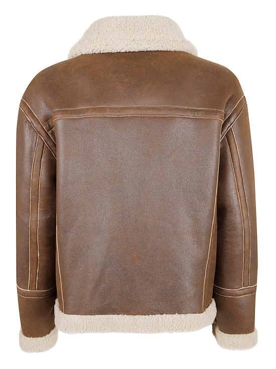 25FW 살바토레 산토로 가죽 자켓 49078 D RUST BEIGE - SALVATORE SANTORO