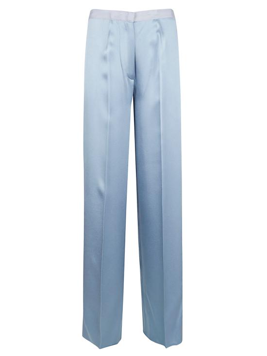25FW 포르테포르테 스트레이트 팬츠 14061BIS MY PANTS F48A 5003 CERULEO