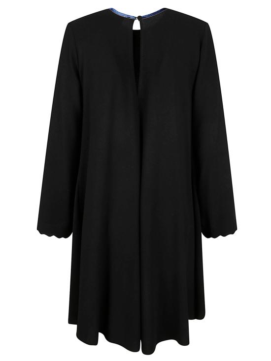 25FW 포르테포르테 미디 원피스 14071 MY DRESS F48A 8017 NERO - FORTE FORTE