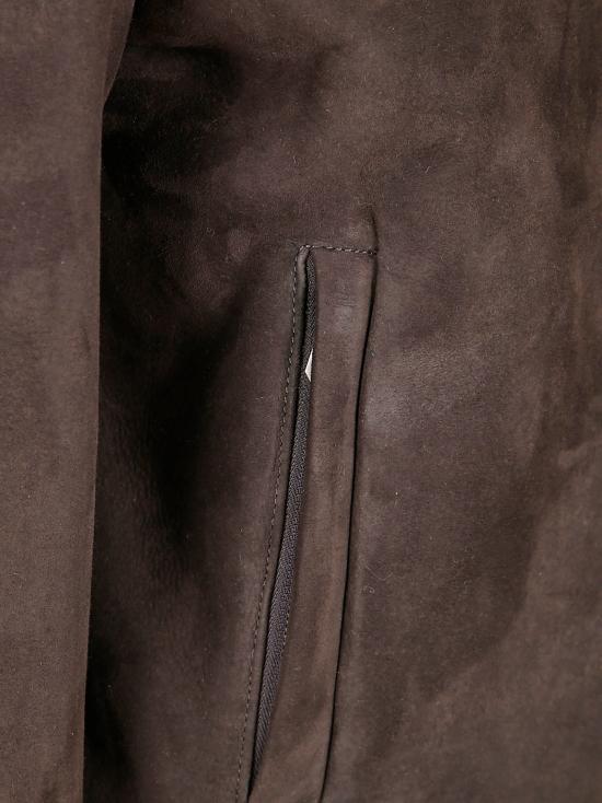 25FW 살바토레 산토로 가죽 자켓 49525 U DARK BROWN - SALVATORE SANTORO