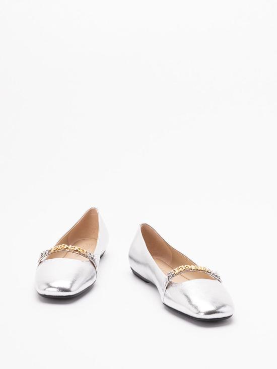  핑코 플랫 슈즈 SD0383P049ZZF Silver - PINKO