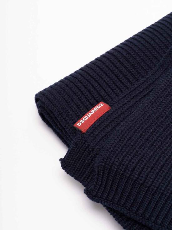 25FW 디스퀘어드2 비니 GBM000301W000013073 Dark Blue - DSQUARED2