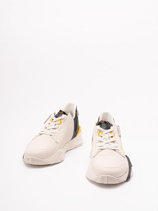 25FW 펜디 플로우 레터링 FF 패널 인서트 7E1392AJZHF1HGR White - FENDI