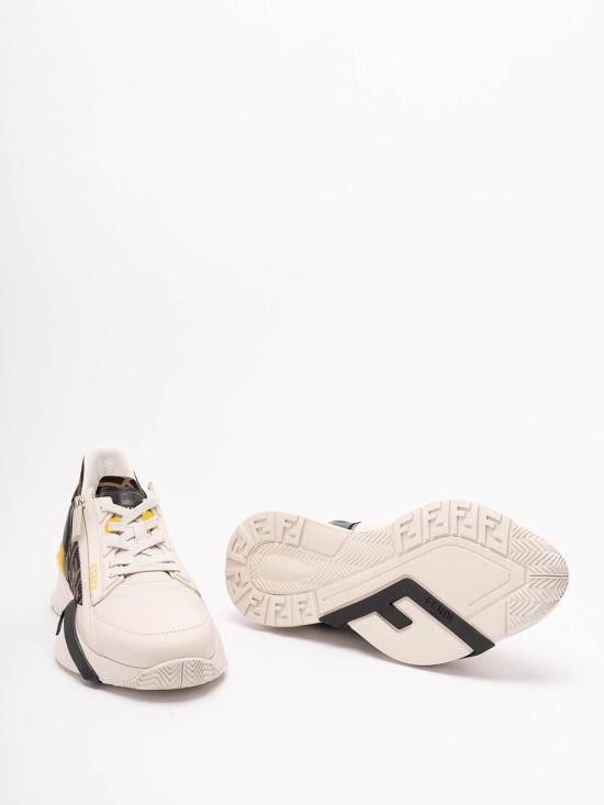 25FW 펜디 플로우 레터링 FF 패널 인서트 7E1392AJZHF1HGR White - FENDI