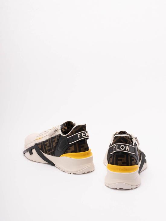25FW 펜디 플로우 레터링 FF 패널 인서트 7E1392AJZHF1HGR White - FENDI