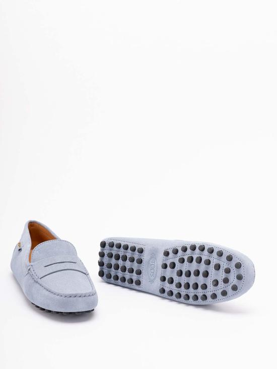 25FW 토즈 고미노 스웨이드 드라이빙 슈즈 XXW22L00010RE0U227 Blue - TODS