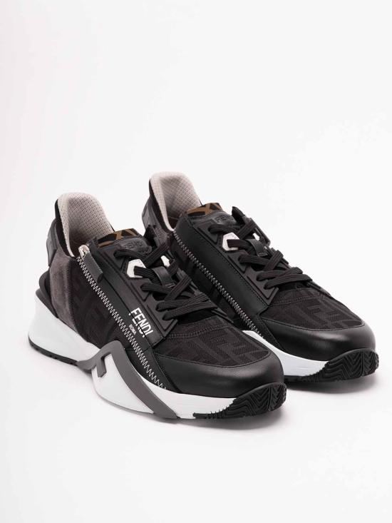 25FW 펜디 FLOW 플로우 스니커즈 7E1392AY9WF1EX4 Black - FENDI