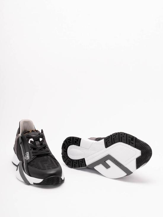 25FW 펜디 FLOW 플로우 스니커즈 7E1392AY9WF1EX4 Black - FENDI