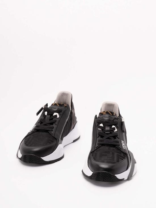 25FW 펜디 FLOW 플로우 스니커즈 7E1392AY9WF1EX4 Black - FENDI