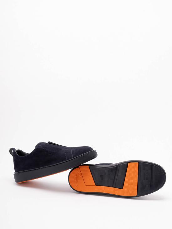 26SS 산토니 스니커즈 MBCD21995OCATSEYU60 Blue - SANTONI