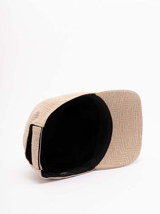 25FW 펜디 FF 베이스볼 캡 FXQ768AV93F0QD7 Light Beige - FENDI
