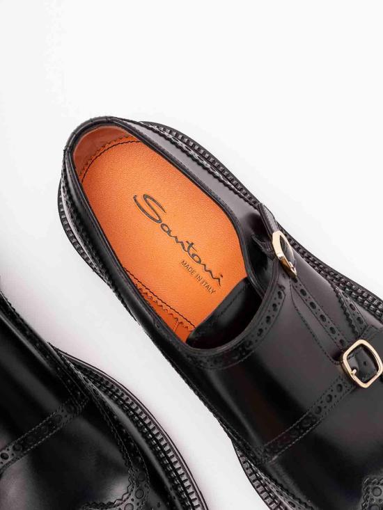 26FW 산토니 로퍼 MCCO19160JL4GNTGN01 BLACK - SANTONI