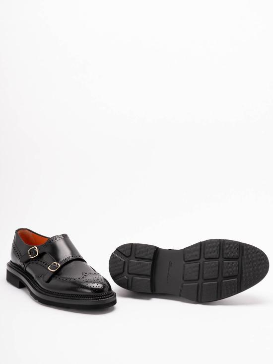 26FW 산토니 로퍼 MCCO19160JL4GNTGN01 BLACK - SANTONI