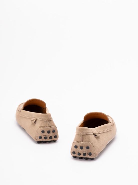 27SS 토즈 고미노 스웨이드 드라이빙 슈즈 XXW22L00010RE0S812 Light Brown - TODS