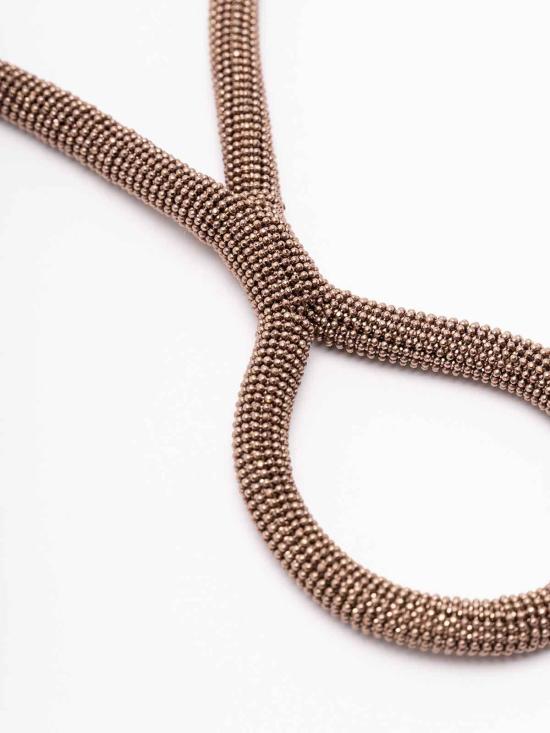 25FW 브루넬로 쿠치넬리 목걸이/팬던트 MCOW9G115C170 Brown - BRUNELLO CUCINELLI