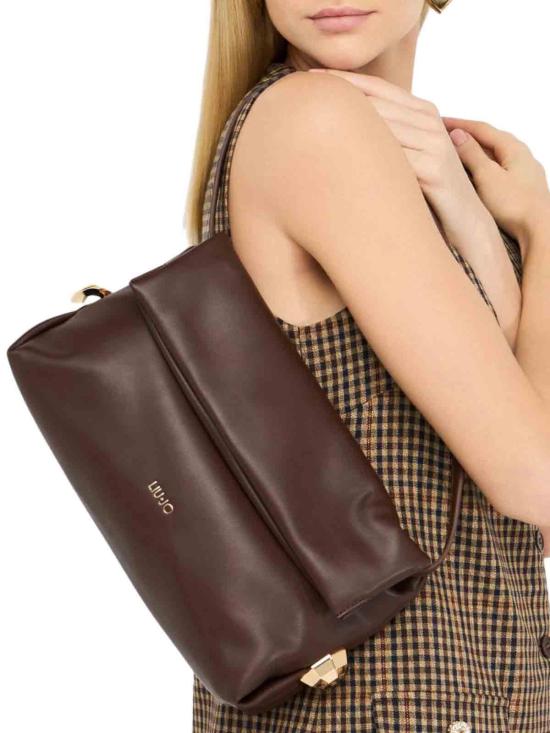 25FW 리우조 숄더백 AF5097E007790912 Brown - LIU JO