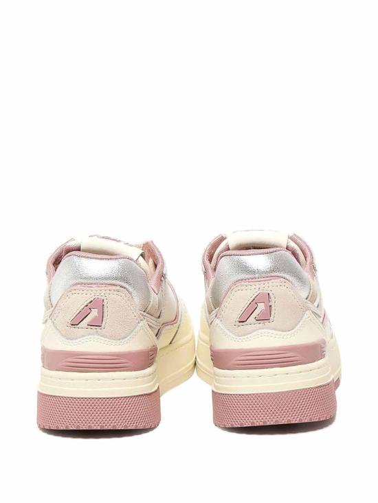 25FW 오트리 CLC 로우탑 레더 스니커즈 ROLWTE01 White - AUTRY