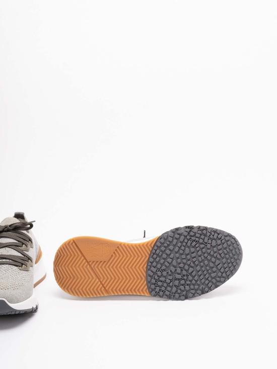  브루넬로 쿠치넬리 스니커즈 MZUKISO250CEE90 Grey - BRUNELLO CUCINELLI