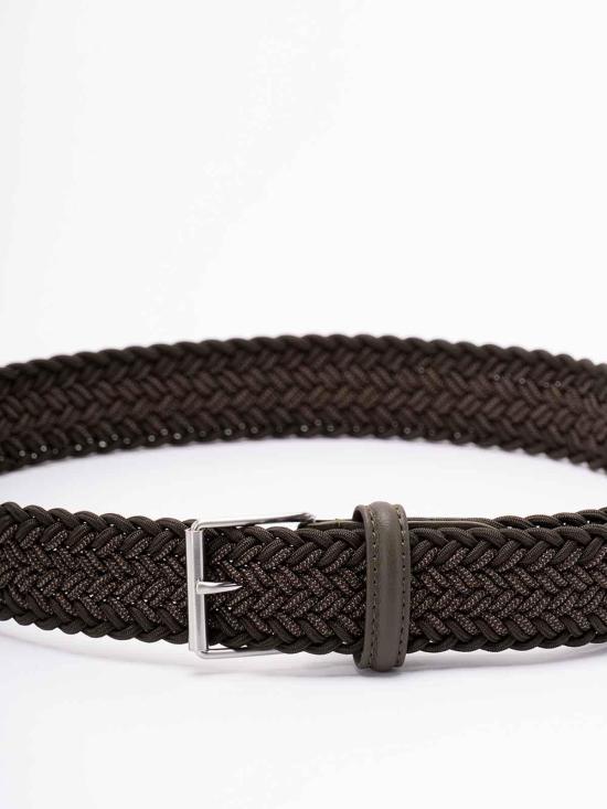 25FW 앤더슨스 가죽 벨트 B0667NE09004 Green - ANDERSON'S