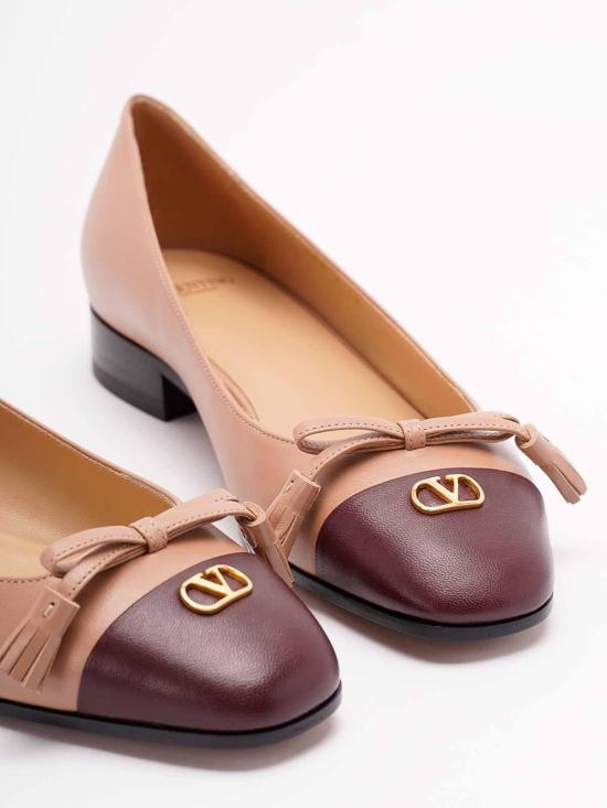  발렌티노 가라바니 발렛 두 로이 25mm 발레리나 7W2S0MR8DDTAGM Pink - VALENTINO GARAVANI