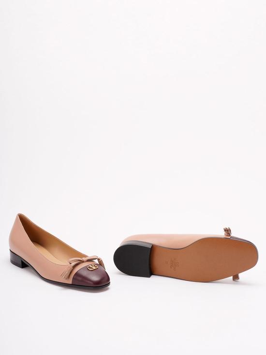  발렌티노 가라바니 발렛 두 로이 25mm 발레리나 7W2S0MR8DDTAGM Pink - VALENTINO GARAVANI