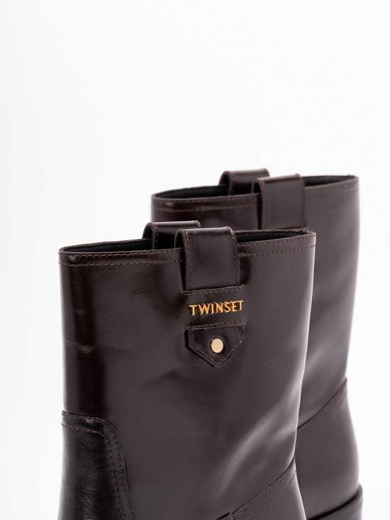 25FW 트윈셋 부츠 252TCP08200203 Camel - TWINSET