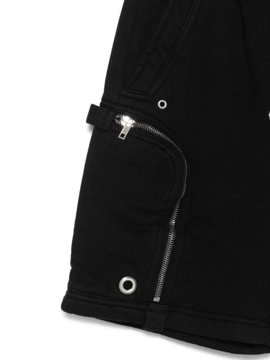 25SS [키즈] 릭 오웬스 쇼츠/버뮤다 BG01E2389F 09 Black - RICK OWENS