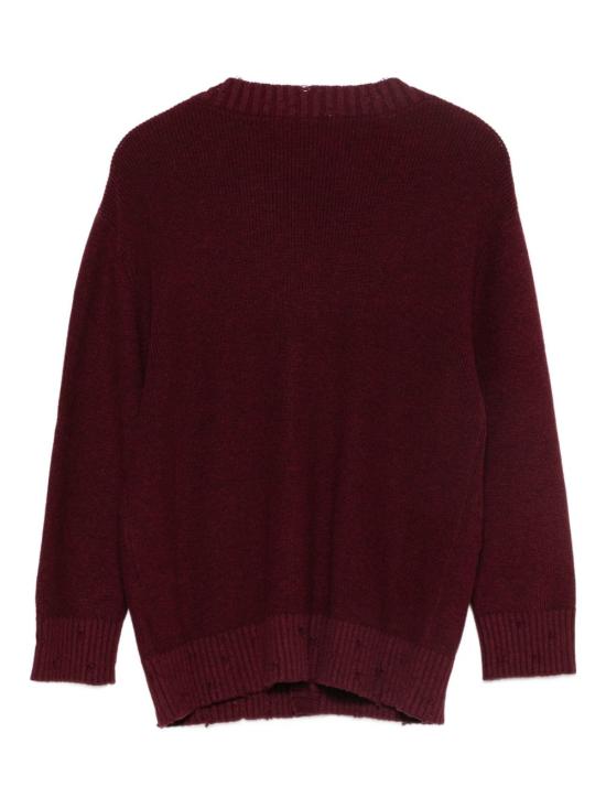 25FW [키즈] 라니우스 가디건 F5LKJUCA077 039 Bordeaux - LANEUS