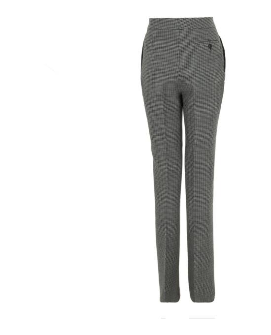  살바토레 페라가모 스트레이트 팬츠 13C753 767892 00017 40 Grey - SALVATORE FERRAGAMO