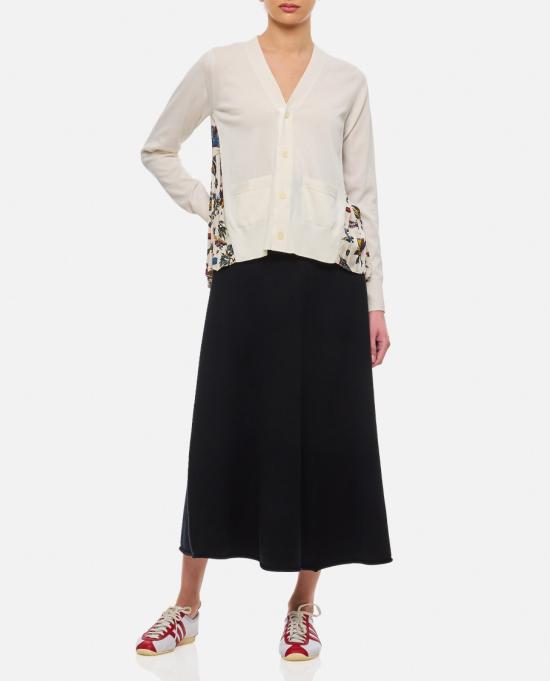  익스트림캐시미어 롱 스커트 38817401TU08RAVEN Black - EXTREME CASHMERE