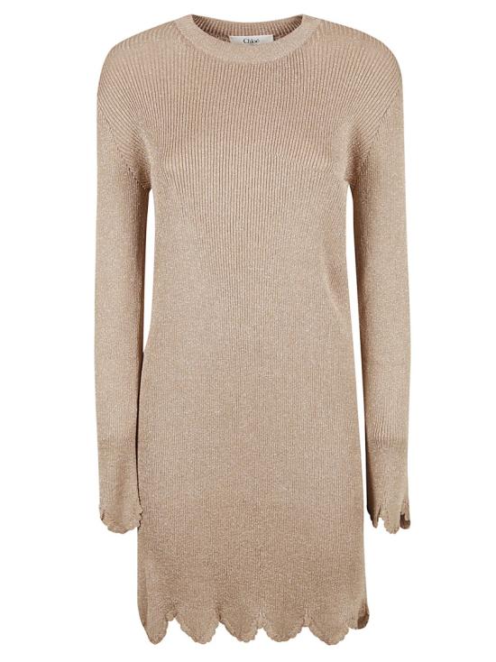  끌로에 숏 원피스 CHC24AMR02560283 Neutrals