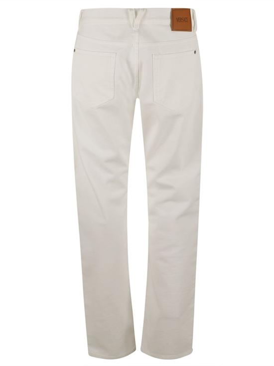  베르사체 데님 팬츠 10108161A100321D110 White - VERSACE