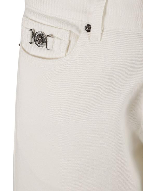  베르사체 데님 팬츠 10108161A100321D110 White - VERSACE