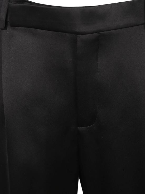  생로랑 새틴 팬츠 새틴 팬츠 736713Y013G1000 Black - SAINT LAURENT