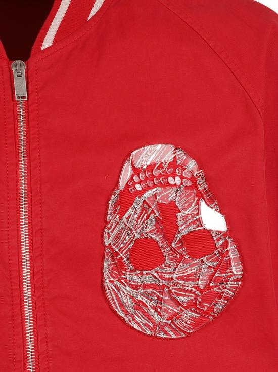  알렉산더 맥퀸 봄버 자켓 805492QTAB86119 Red - ALEXANDER MCQUEEN