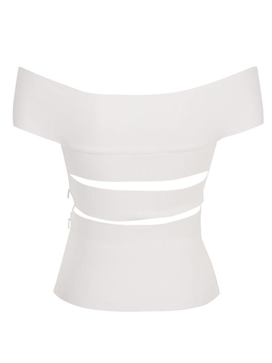  알렉산더 맥퀸 민소매 티셔츠 748051Q1A5Z9026 White - ALEXANDER MCQUEEN