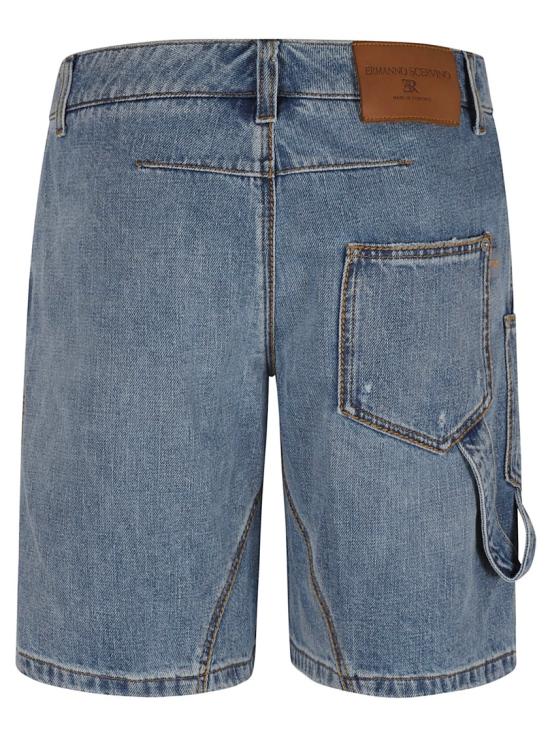 25SS 에르마노 설비노 데님 숏팬츠 D467P708GKW94037 Blue - ERMANNO SCERVINO