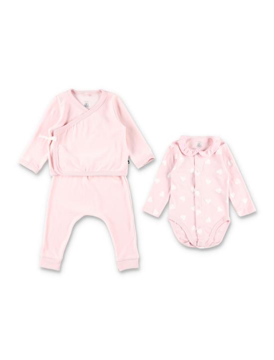 25FW [키즈] 쁘띠바또 캐주얼 세트 A0EKX 01 Rosa